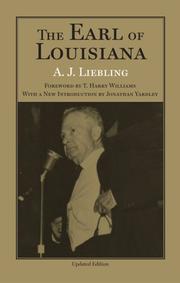 Cover of: The Earl of Louisiana
