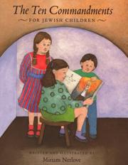 Cover of: The Ten Commandments for Jewish Children