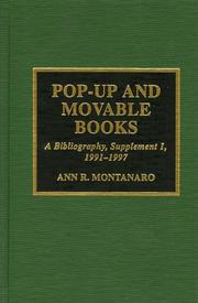 Cover of: Pop-up and movable books by Ann R. Montanaro