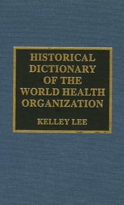Historical dictionary of the World Health Organization