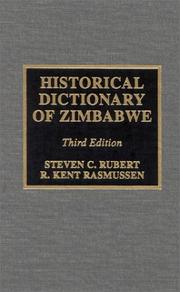 Historical dictionary of Zimbabwe by Steven C. Rubert
