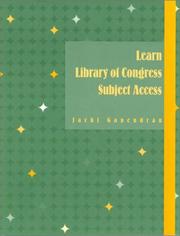 Cover of: Learn Library of Congress subject access