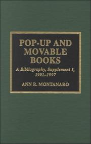 Pop-up and movable books by Ann R. Montanaro