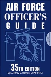 Cover of: Air Force Officer's Guide, 35th Edition (Air Force Officer's Guide)