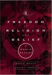Cover of: Freedom of Religion and Belief: A World Report