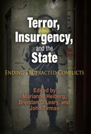 Cover of: Terror, Insurgency, and the State: Ending Protracted Conflicts