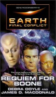Cover of: Gene Roddenberry's Earth: Final Conflict - Requiem For Boone