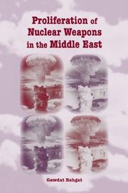 Proliferation of nuclear weapons in the Middle East