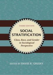 Cover of: Social Stratification: Class, Race, and Gender in Sociological Perspective