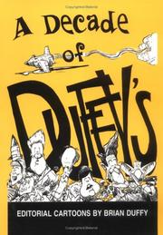 Cover of: A decade of Duffy's: editorial cartoons