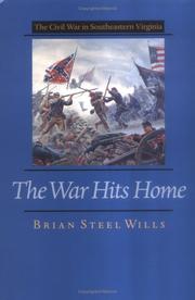 Cover of: The war hits home: the Civil War in southeastern Virginia