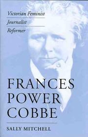 Cover of: Frances Power Cobbe: Victorian feminist, journalist, reformer