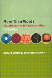 More than words : an introduction to communication