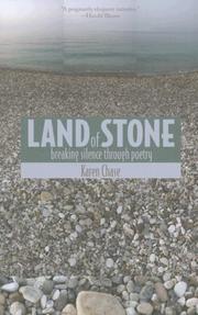 Cover of: Land of Stone: Breaking Silence Through Poetry (William Beaumont Hospital Speech and Language Pathology Series) (William Beaumont Hospital Speech and Language ... Speech and Language Pathology Series)