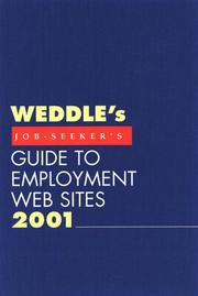 Cover of: WEDDLE's Job-Seeker's Guide to Employment Web Sites 2001