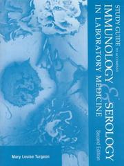 Cover of: Study Guide to Accompany Immunology & Serology in Laboratory Medicine