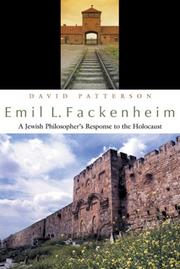 Cover of: Emil J. Fackenheim: A Jewish Philosopher's Response to the Holocaust (Philosophy)