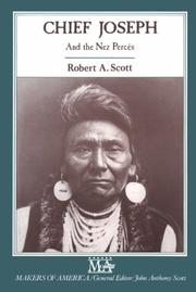 Cover of: Chief Joseph and the Nez Percés by Robert Alan Scott