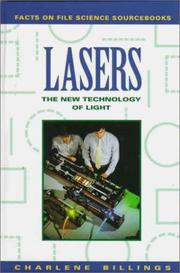 Cover of: Lasers by Charlene W. Billings