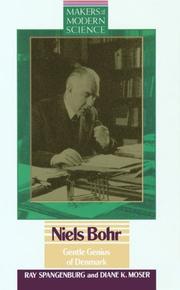 Cover of: Niels Bohr by Spangenburg, Ray