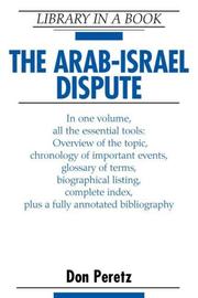 The Arab-Israel dispute