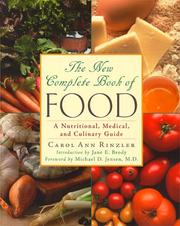 Cover of: The New Complete Book of Food: A Nutritional Medical, and Culinary Guide