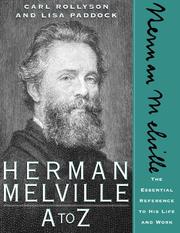 Cover of: Herman Melville A to Z: The Essential Reference to His Life and Work (The Literary a to Z Series)