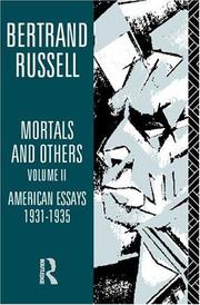 Mortals and others : American essays, 1931-1935. Vol. 2