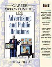 Cover of: Career Opportunities in Advertising and Public Relations (Career Opportunities)