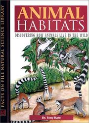 Cover of: Animal Habitats by Tony Hare