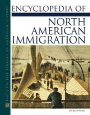 Cover of: Encyclopedia of North American immigration
