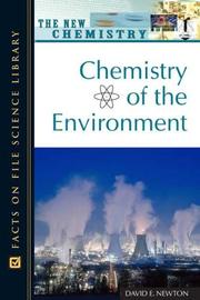 Cover of: Chemistry of the Environment (The New Chemistry)
