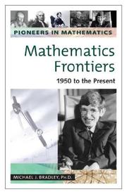 Cover of: Mathematics frontiers by Bradley, Michael J.