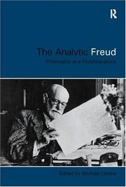 Cover of: Analytic Freud: Philosophy and Psychoanalysis