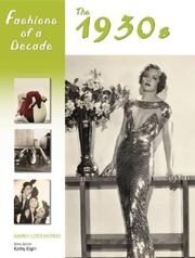 Cover of: Fashions of a Decade: The 1930s (Fashions of a Decade)