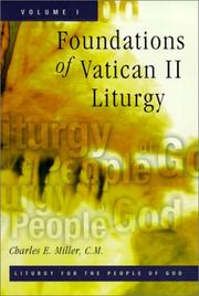 Cover of: Liturgy for the People of God: A Trilogy:  Volume I by Charles Edward Miller
