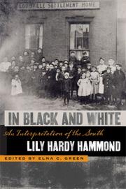 Cover of: In black and white