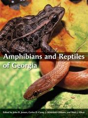 Cover of: Amphibians and Reptiles of Georgia