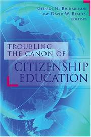 Troubling the canon of citizenship education