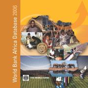 Cover of: World Bank Africa Database 2006: Single-user (World Bank Africa Database (CD-Rom))