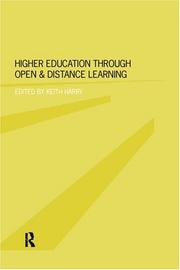 Cover of: Higher education through open and distance learning