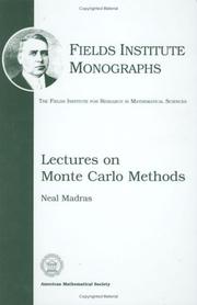 Lectures on Monte Carlo methods