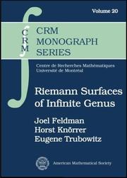 Riemann surfaces of infinite genus