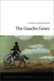 Cover of: The gaucho genre: a treatise on the motherland