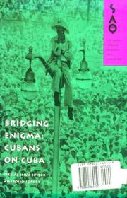 Cover of: Bridging Enigma: Cubans on Cuba: A Special Issue of South Atlantic Quarterly