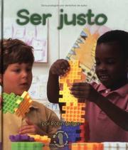 Cover of: Ser Justo/Being Fair