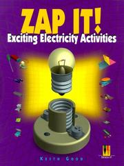 Cover of: Zap It!: Exciting Electricity Activities (Design Challenge (Minneapolis, Minn.).)