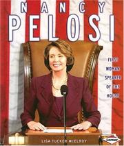 Cover of: Nancy Pelosi: First Woman Speaker of the House (Gateway Biographies)