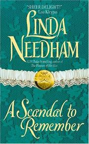 Cover of: A Scandal  to Remember