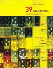 39 microlectures : in proximity of performance